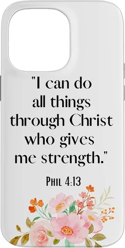 Vista 21 de I Can Do All Things Through Christ Jesus Philippians 4:13 Case for iPhone 17