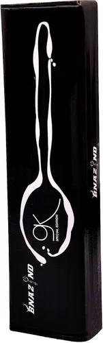 Vista 9 de Chef Kunz Cuchara morada Cuchara de cocina plateada de acero inoxidable 18/10 Cuchara de cocina plateada de 9 pulgadas para salsar, chapar