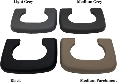 Vista 3 de Almohadilla de repuesto para portavasos de consola central compatible con Ford F-150 1997-2003 (gris medio)