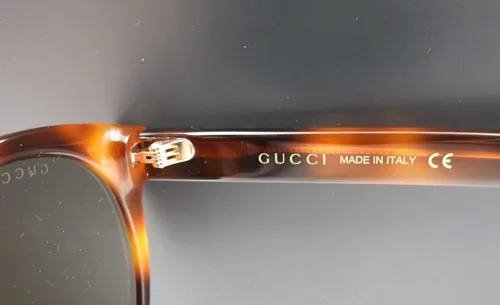 Vista 5 de Gucci GG 0419SA 002 Havana - Gafas de sol redondas de plástico lente marrón 56-18-145