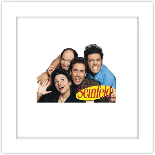 Vista 10 de Trends International Gallery Pops Seinfeld - Póster de pared con logotipo de grupo, 12 x 12 pulgadas, versión de marco negro