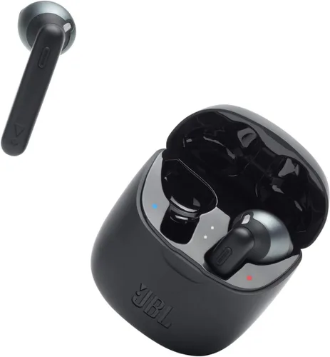 Vista 8 de JBL Tune 225TWS True Wireless Earbud - Sonido de graves puro, Bluetooth, batería 25H, conexión dual, asistente de voz nativo (blanco)