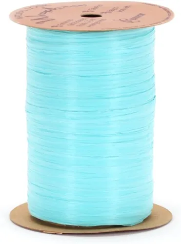 Vista 5 de Berwick Offray Cinta de rafia mate de 1/4" de ancho, verde manzana, 100 yardas, 0.276 in