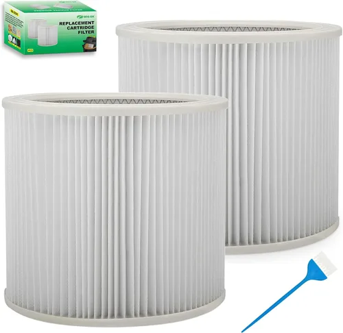 Vista 8 de Repuesto para filtro de aspiradora Stanley Shop, filtro de cartucho 08-2501, para la mayoría de los modelos de aspiradoras húmedas/secas de 5-18