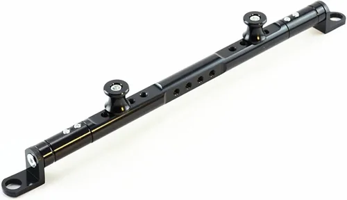 Vista 5 de Manillar de motocicleta Palanca de equilibrio de barra cruzada para Yamaha MT03 MT-03 MT-07 FZ-07 MT10 MT09 MT15 MT25 MT125 (Color negro, tamaño: 1)