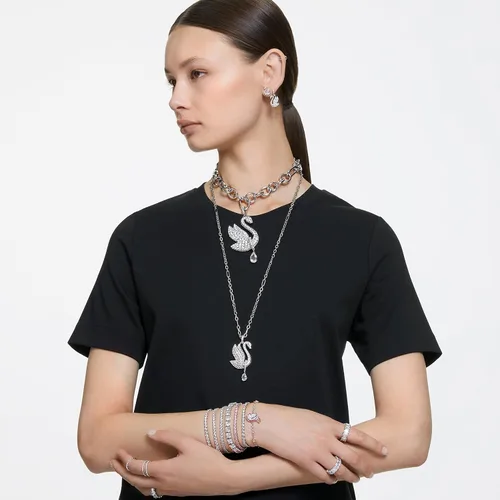Vista 7 de SWAROVSKI - Colección de anillos de cristal Vittore para mujer