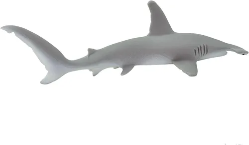 Vista 4 de Safari Ltd. Hammerhead - Figura de tiburón realista de 8 pulgadas, juguete educativo divertido para niños, niñas y niños a partir de 1 año