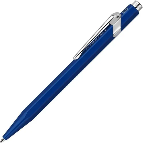 Vista 2 de Bolígrafo metálico Caran D'ache 849, Sapphire Blue