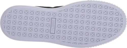 Vista 4 de Puma, zapatillas Basket Platform Core, zapatillas de moda con plataforma, para mujer