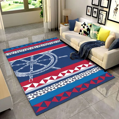 Vista 35 de Alfombra moderna y contemporánea con bandera estadounidense para interiores, 3 x 4 pies, alfombra antideslizante con temática de camuflaje verde