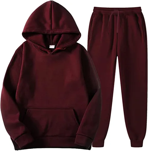 Vista 2 de ZHUER Track Suits for Men Set Oversized Long Sleeve Hoodie Pullover Sweatshirt Tracksuit Jogging Suits Women 2 Piece Outfits