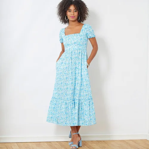 Vista 6 de New Look N6692 - Patrón de costura para vestidos de mujer, tallas 6-18