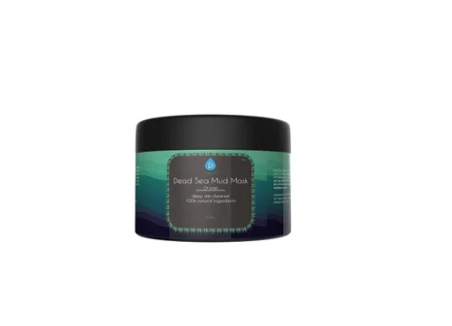 Vista 5 de Pursonic Máscara de barro del mar muerto para cara, acné, piel grasa y puntos negros, 100% natural para piel de aspecto más joven, 8 onzas
