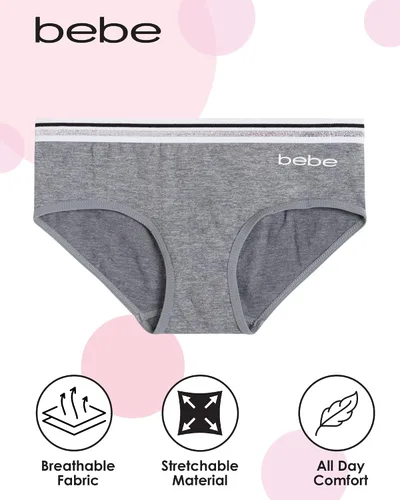 Vista 2 de Bebe - Ropa interior hipster para niña (6 unidades)