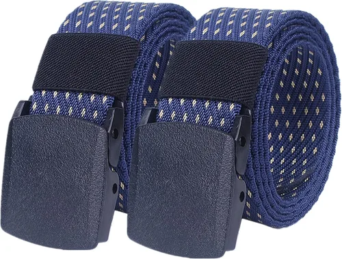 Vista 15 de Cinturones para hombres trenzados, cinturones para hombres y mujeres, de lona de nailon, transpirable, militar, de liberación rápida, cinturón