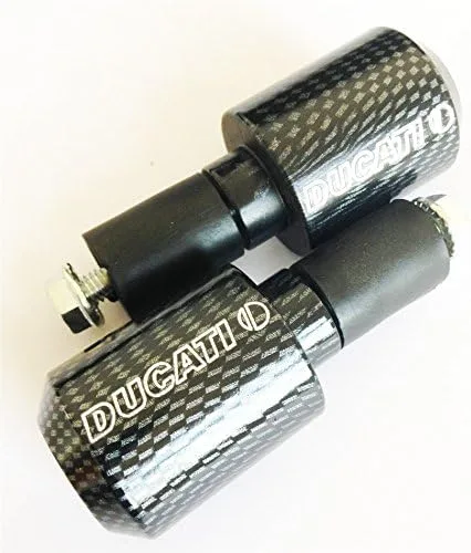 Vista 5 de Motocicleta fibra de carbono mano barra extremo para Ducati Supersport 916 996 998 999 1098S 1098R 1198