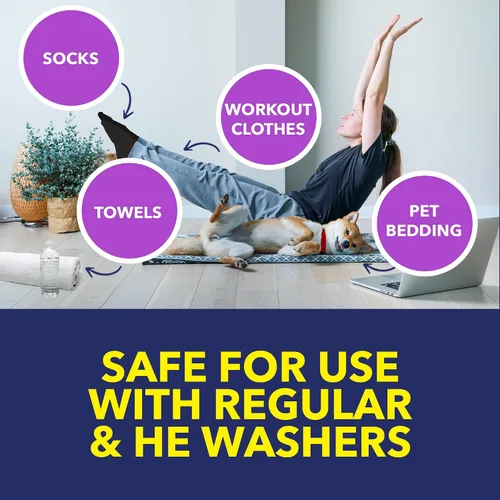 Vista 5 de OxiClean Odor Blasters Polvo versátil removedor de olores y manchas, 5