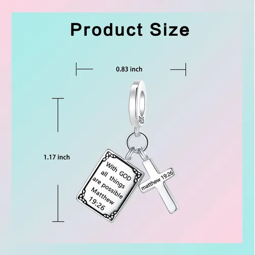 Vista 286 de LUXILLA Abalorio de plata de ley 925 para madre, hija, abuela, para familia, amor, madre, hija, abuela, para pulseras, collares, dijes, abalorios