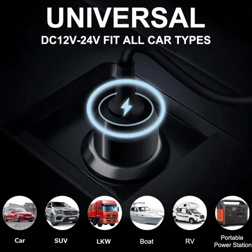 Vista 5 de HKY Cargador de coche portátil 150 W 120 W DC adaptador de corriente para ASUS Zenbook Flip 15 Q528EH Q538EI UX534F Q537F Q547F Q536F Q506 Q546F
