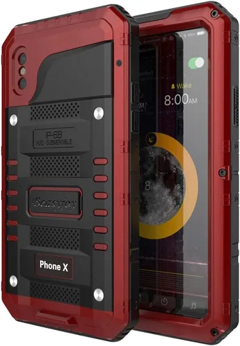 Vista 21 de Beasyjoy Funda para iPhone 12 - Impermeable, Grado Militar Resistente a Golpes con Protector de Pantalla Integrado, Protección Completa del Cuerpo