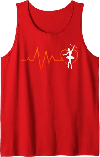 Vista 9 de Majorette Heartbeat - Camiseta sin mangas para gimnasia, Negro