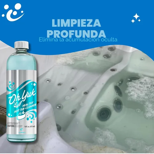 Vista 7 de Oh Yuk limpiador para de tina de hidromasaje de 16 oz.