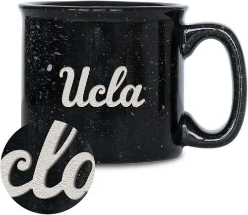 Vista 114 de Rico Industries NCAA Speckle 12oz Laser Engraved Campfire Mug
