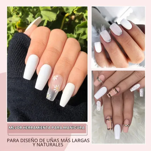 Vista 8 de Makartt - Gel de uñas de polietileno, 1.7 oz (50 ml), extensión para manicura francesa, constructor, fortalecedor, larga duración, fácil de usar