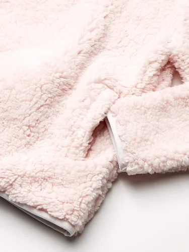 Vista 3 de Tienda Essentials Chaqueta polar de pelo alto con cremallera para niña