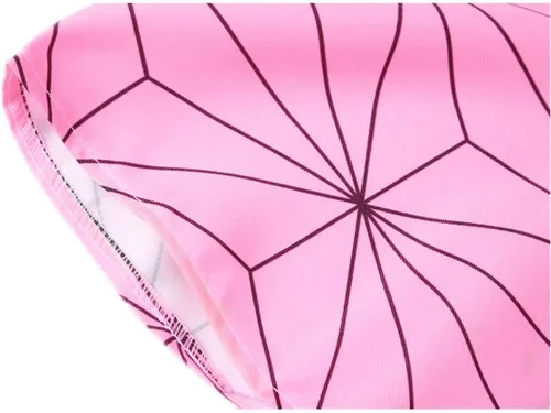 Vista 5 de Conjunto de disfraz de anime para cosplay con capa y kimono