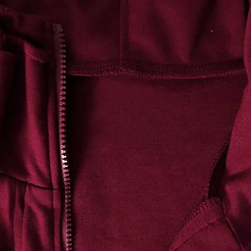 Vista 6 de Men's Hooded Track Jacket Full Zip Patchwork Hoodies Slim Fit Athletic Sweatshirt Jackets Casual Long Sleeve Outwear
