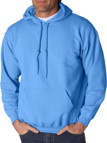 Vista 41 de Gildan - Sudadera con capucha para hombre, mezcla pesada, cordón de ajuste, Rosa de seguridad