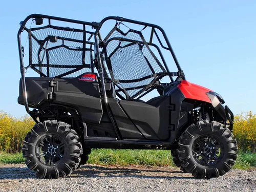 Vista 5 de SuperATV Kit de elevación de 2 pulgadas para Honda Pioneer 700/700-4 2014-2016 Construido para durar y fácil de instalar Funciona con neumáticos