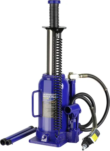 Vista 5 de Gato Hidráulico de Botella de Aire de 20 Toneladas con Bomba Manual de Mano, Elevador de Reparación de Servicio Pesado para Camión Automático