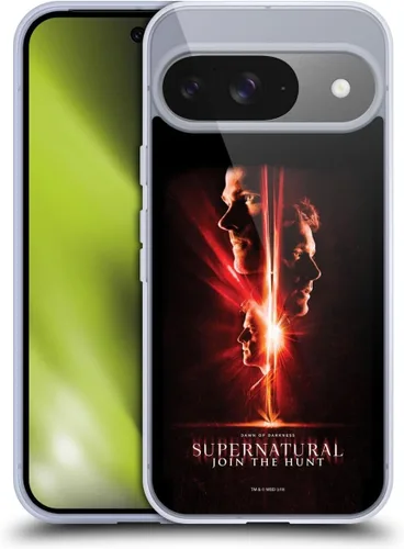Vista 111 de Head Case Designs Supernatural Sam, Dean & Castiel Key Art - Funda de gel con licencia oficial [protección de grado militar] compatible con Google