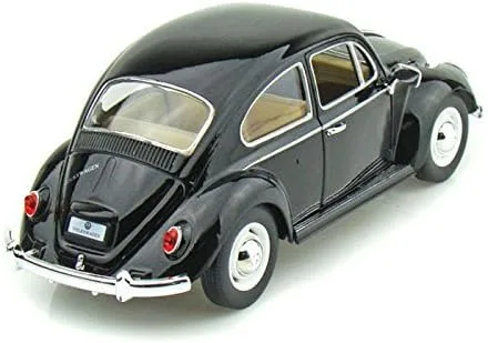Vista 2 de KiNSMART 1967 Volkswagen Beetle 1:24 Escala 6½" Die Cast Metal Modelo Toy Car Negro