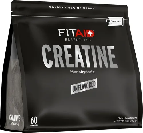 Vista 11 de FITAID - Monohidrato de creatina en polvo con CreaPure®, sabor a manzana Fuji, 14 paquetes de una sola porción, creatina pura para mujeres
