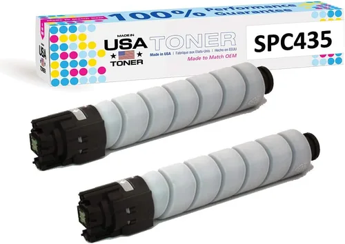 Vista 6 de MADE IN USA TONER Repuesto compatible para Ricoh SP C435DN, Lanier SP C435DN, Savin SP C435DN, 821243 negro