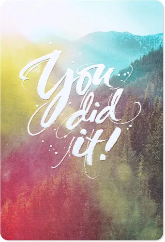 Vista 4 de American Greetings Tarjeta de felicitación (You Did It)