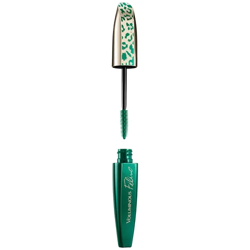 Vista 3 de Máscara de pestañas lavable Voluminous Feline de L'Oréal Paris, 0.27 onzas líquidas, Negro