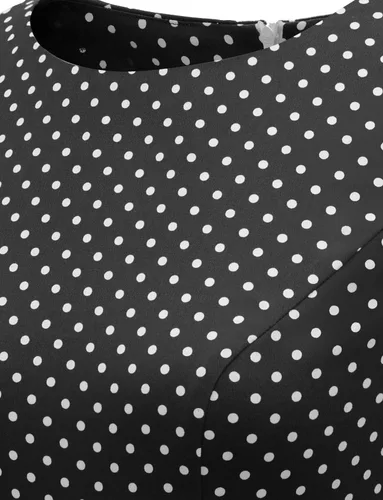 Vista 89 de Dressystar - Vestidos clásicos de fiesta con mangas casquillo, estilo Rockabilly y retro de la década de 1950