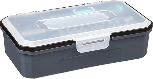 Vista 5 de Amazon Basics de SKIL - Destornillador de precisión inalámbrico recargable de 4 V, con juego de 34 puntas, funda de transporte, carga USB, luz