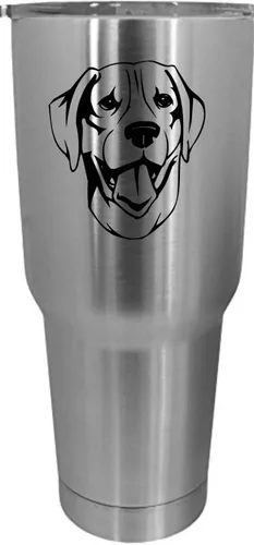 Vista 377 de Cairn Terrier - Vaso grabado con temática de perro, 30 onzas