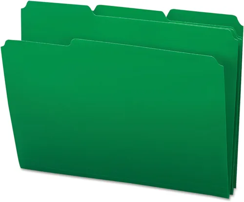 Vista 10 de Smead - Carpeta archivadora de poliéster, lengüeta cortada 1/3, tamaño carta, azul, 24 por caja (10503)