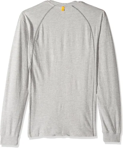 Vista 2 de Cat Men's Performance Long Sleeve Shirts with Moisture Control, Tagless Back Neck, Logo on Left Chest
