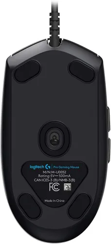 Vista 5 de Logitech G PRO - Ratón para juegos con cable, sensor Hero 16K, 16000 DPI, RGB, ultraligero, 6 botones programables, memoria integrada, construido