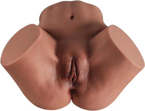 Vista 8 de Muñeca sexual Big Ass de 21.5 libras, masturbador masculino, coños de bolsillo, textura de piel realista, culo femenino suave y coño, juguetes