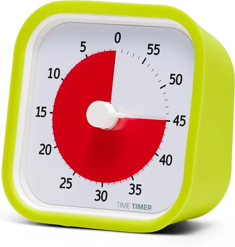 Vista 7 de TIME TIMER MOD (Charcoal), Un Temporizador Visual de Cuenta Regresiva de 60 Minutos para Aulas, Reuniones, Niños y Adultos, Herramienta de Oficina