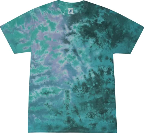 Vista 44 de Colortone Camisetas Tie Dye para Hombre y Mujer - Camisetas de manga corta unisex Tie-Dye para adultos Acadia