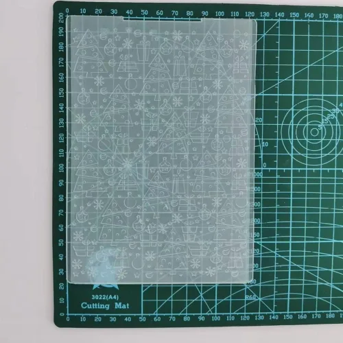 Vista 4 de WooYangFun Carpetas en relieve para hacer tarjetas, álbumes de recortes y otras manualidades de papel, 1 unidad, 4.3 x 6.3 in
